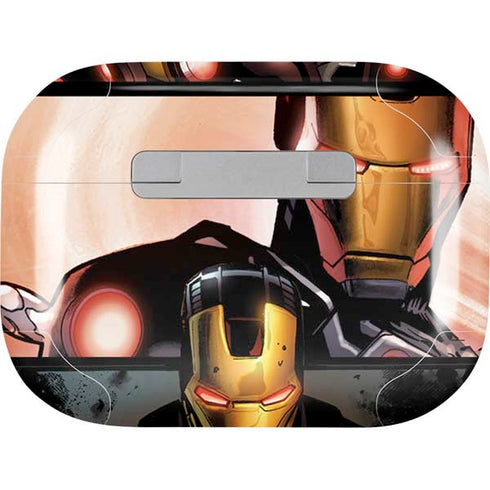 Marvel Iron Man Three Panel AirPods Skins